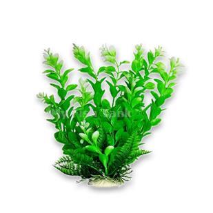 Green Plant, Light Tips 6&quot; Aquarium Plant PD-BH36 Weighted Base