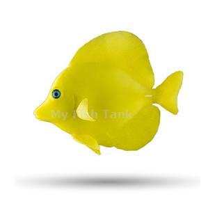 
<p>With realistic life-like action Aquatop’s new silicone sea creatures move with the flow of the water. The vibrant colors give off a glowing affect when lit from any aquarium light. An adjustable suction cup anchor mount makes mounting and placement easy.
 Safe for Freshwater and Saltwater.</p>
<p>Specs</p>
<li>Includes one 4&quot; Yellow Tang Decor </li><li>Dimensions: 4&quot;x0.5&quot;x3&quot; </li><li>Adjustable Suction Cup Mount </li><li>Easy to Install </li><li>Fun to Watch </li><li>Safe for Freshwater or Saltwater </li>